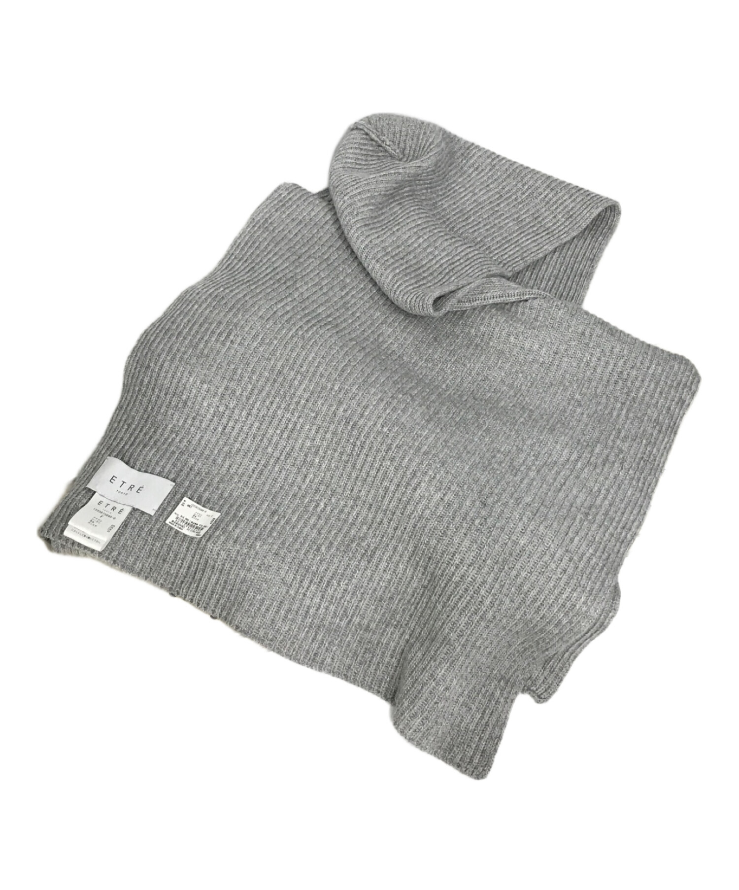 エトレトウキョウ ETRE' TOKYO ヘアリーニットストール （BLUE） ETRE