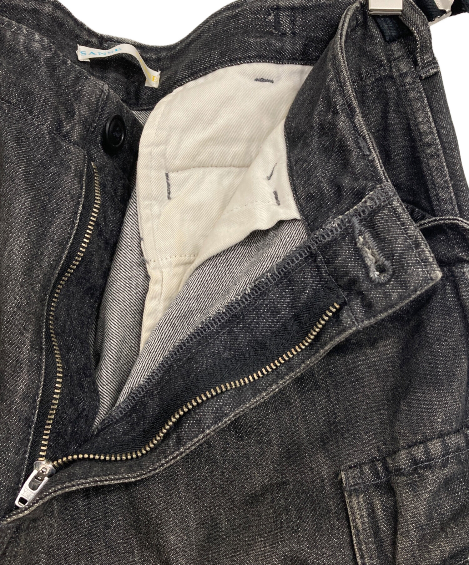 中古・古着通販】sanse sanse (サンセサンセ) デニムカーゴパンツ 