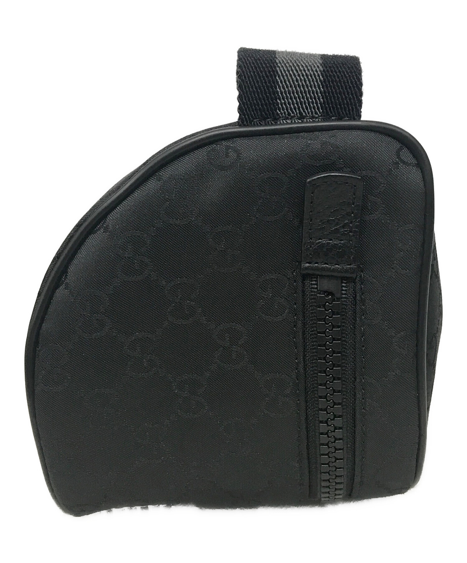 グッチ GUCCI GG柄 ウエストバッグ 中古品 中古・古着通販】GUCCI (グッチ) GG柄ウエストバッグ ブラック