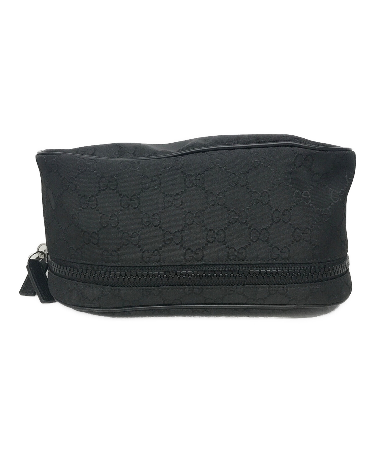 中古・古着通販】GUCCI (グッチ) GG柄ウエストバッグ ブラック