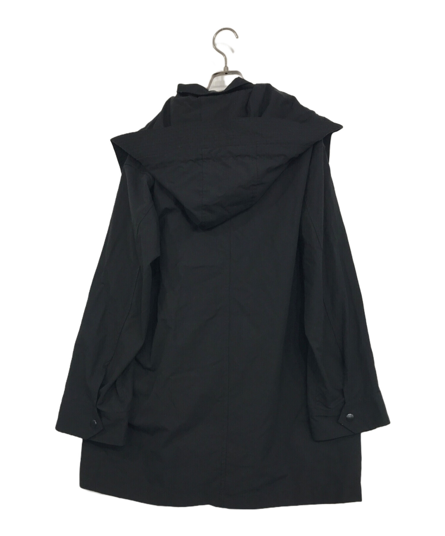 スピックアンドスパン CNフーディーライナー3WAYブルゾン ブラック 38