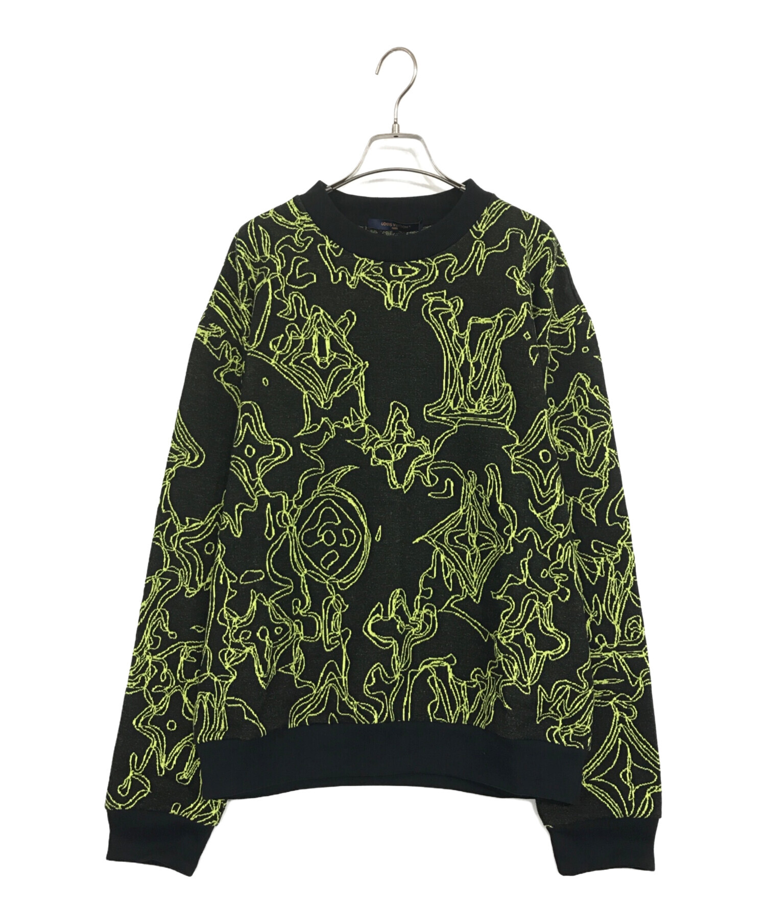 Louis Vuitton ルイ・ヴィトン ウェイビーモノグラム ニット 中古・古着通販】LOUIS VUITTON (ルイ ヴィトン) ウェイビーモノグラム