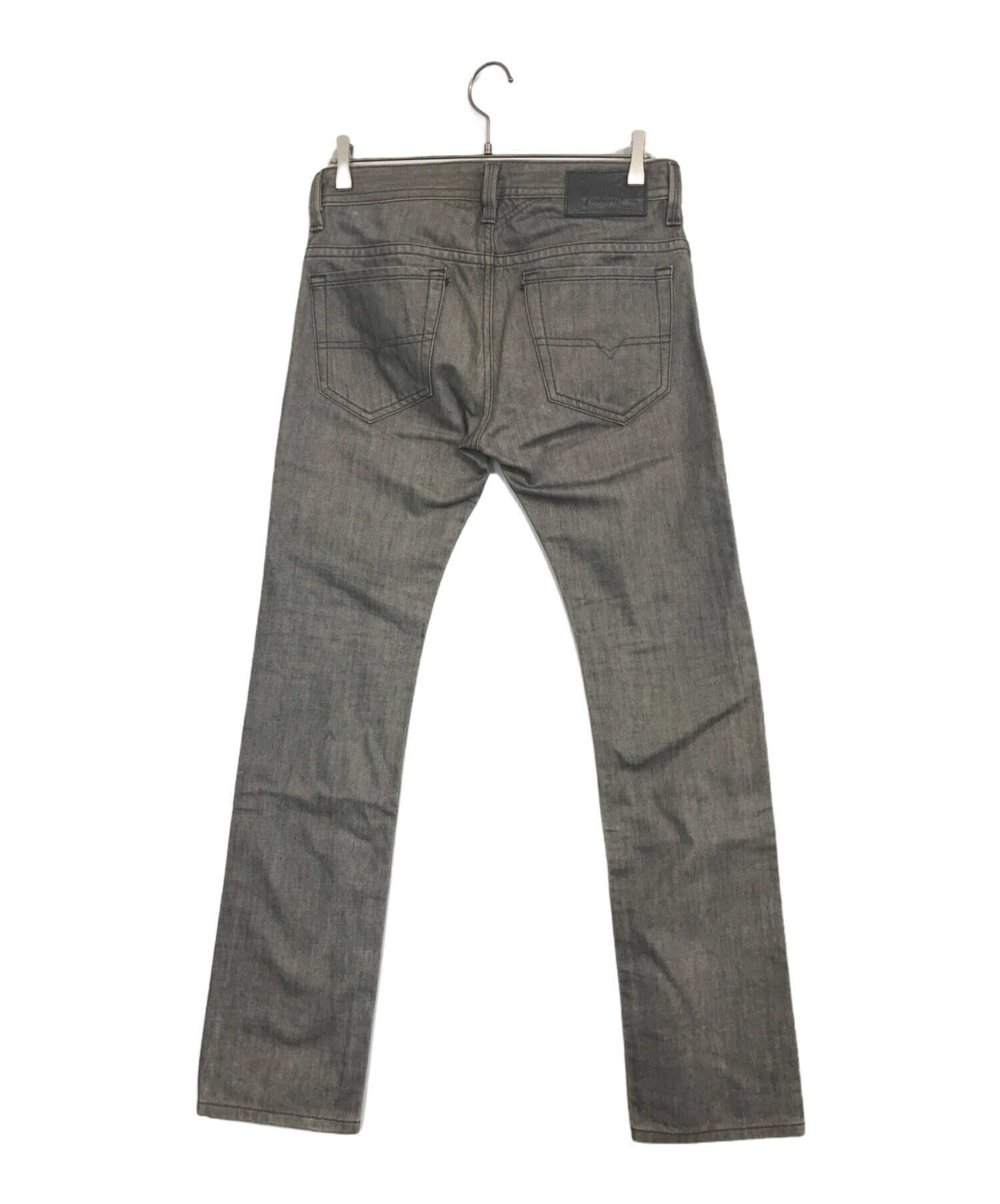 中古・古着通販】DIESEL (ディーゼル) デニムパンツ グレー サイズ:28 