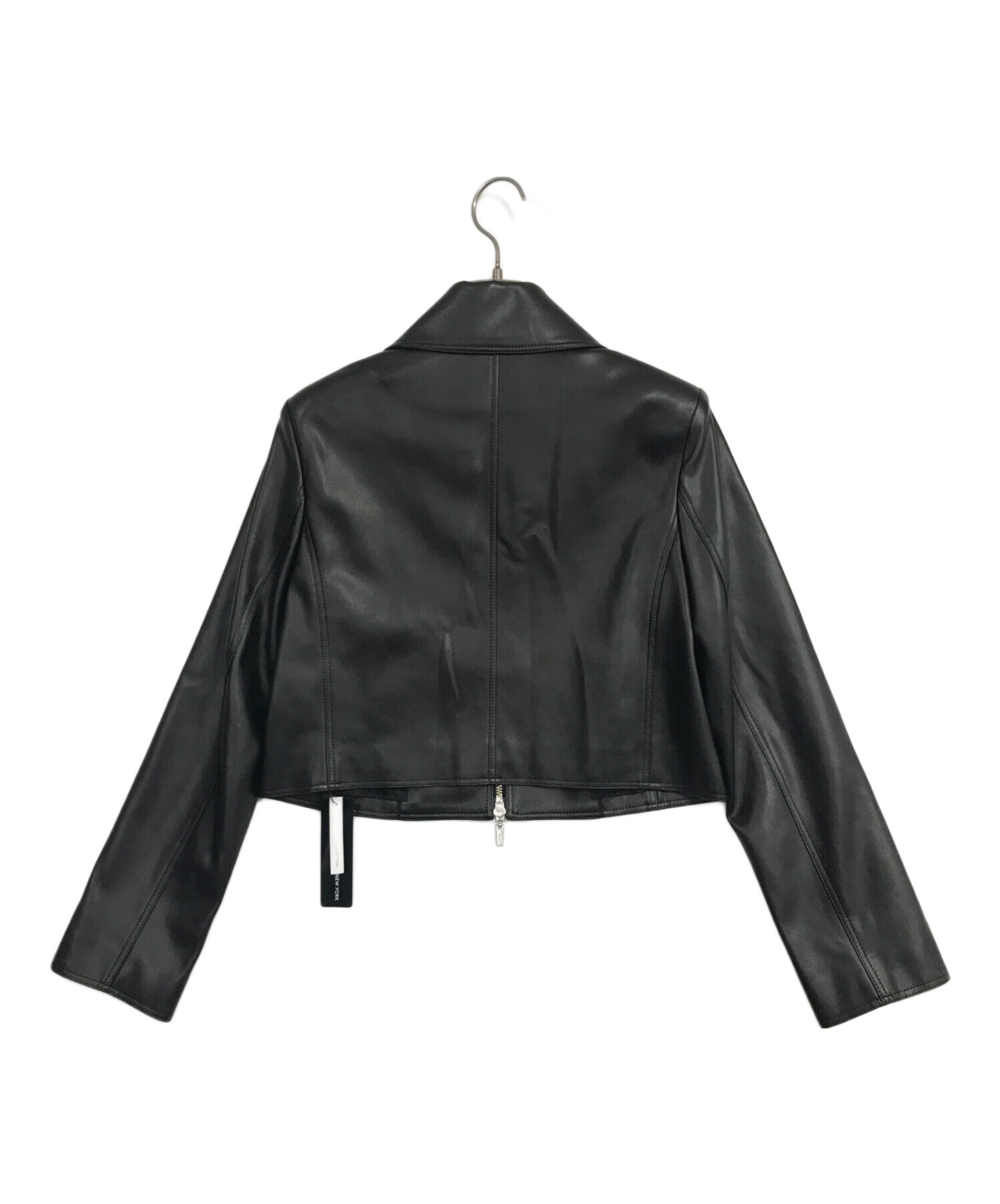【新品】FOXEY NEW YORK ライダースジャケット シングル　38 M 完売！フォクシー FOXEY NEWYORK ☆ ライダースジャケット 38 FOXEY
