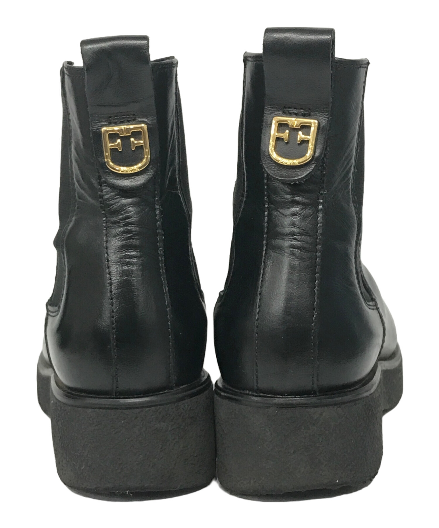 FURLA / サイドゴアブーツ/37/BLK 中古・古着通販】FURLA (フルラ) サイドゴアブーツ ブラック サイズ:37