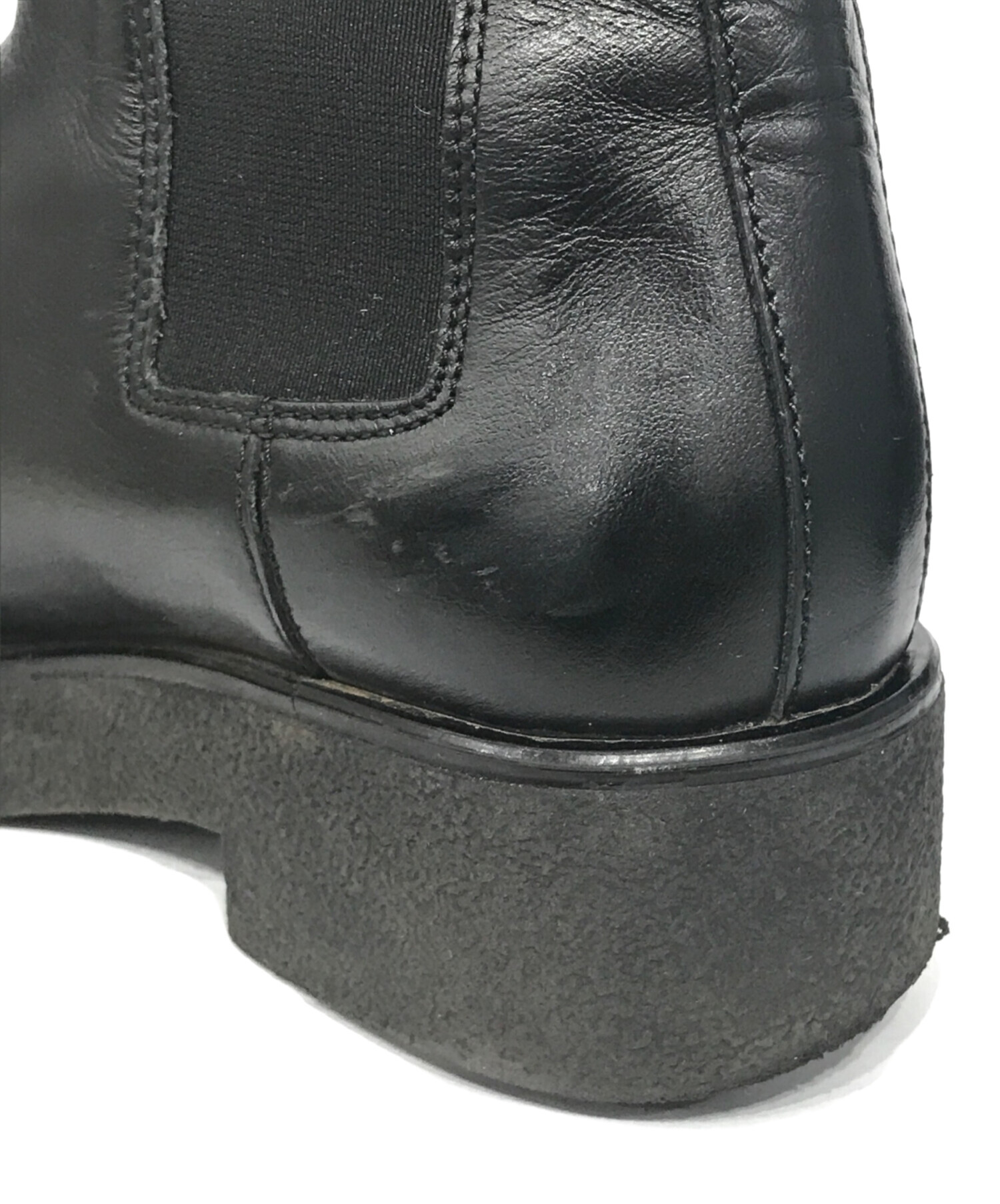 中古・古着通販】FURLA (フルラ) サイドゴアブーツ ブラック サイズ:37