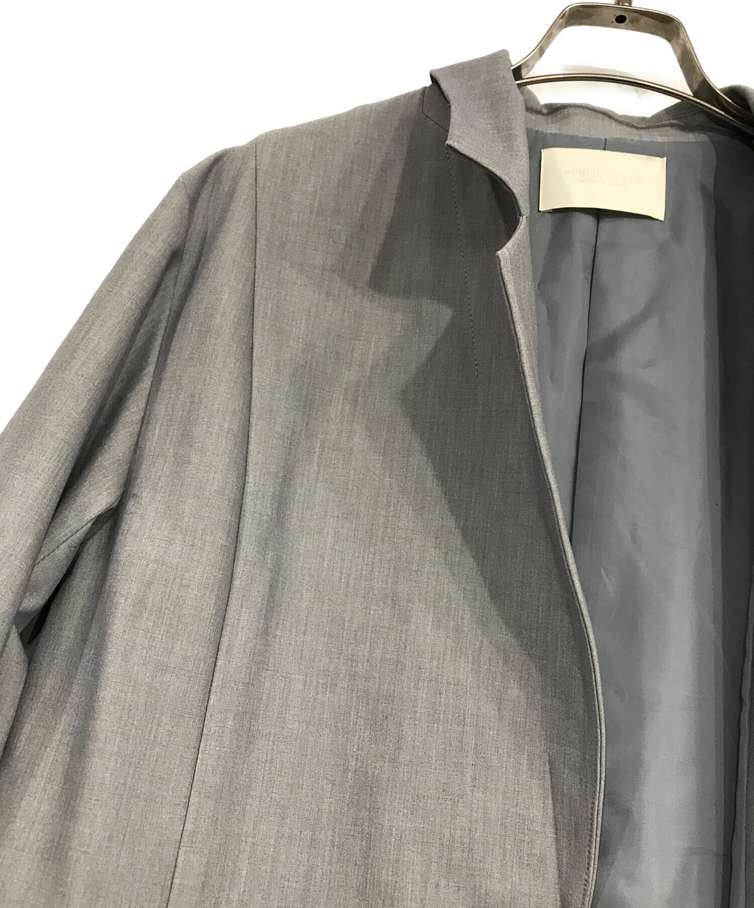 中古・古着通販】PUBLIC TOKYO (パブリックトウキョウ) オーバー 中古・古着通販】PUBLIC TOKYO (パブリックトウキョウ) オーバー