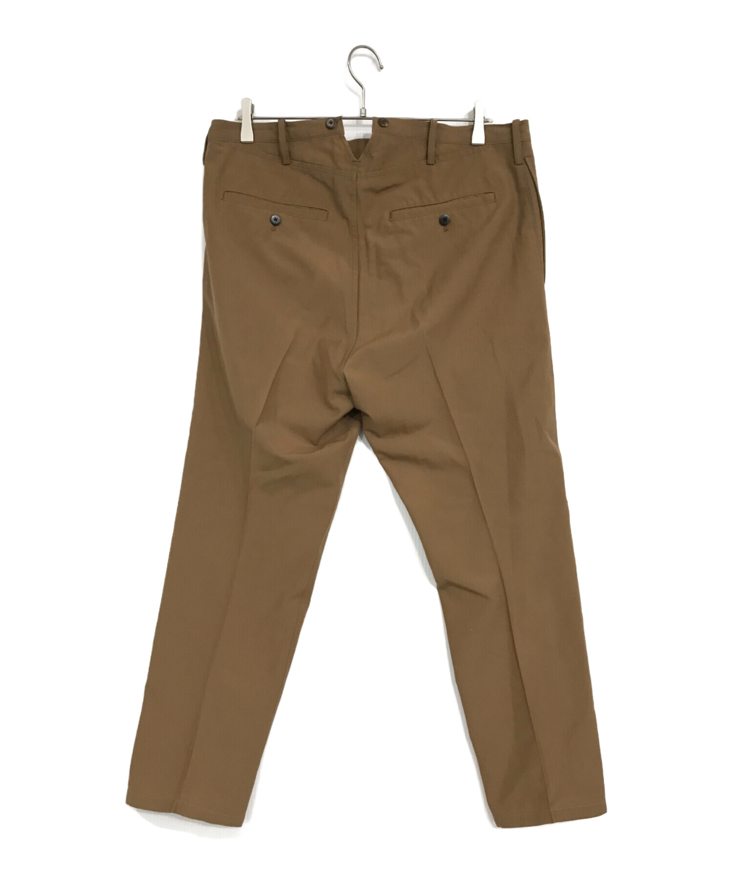パンツ visvim TRAVAILLER BRACES PANTS (LINEN) 中古・古着通販】VISVIM (ビズビム) Travailler Braces Pants ブラウン