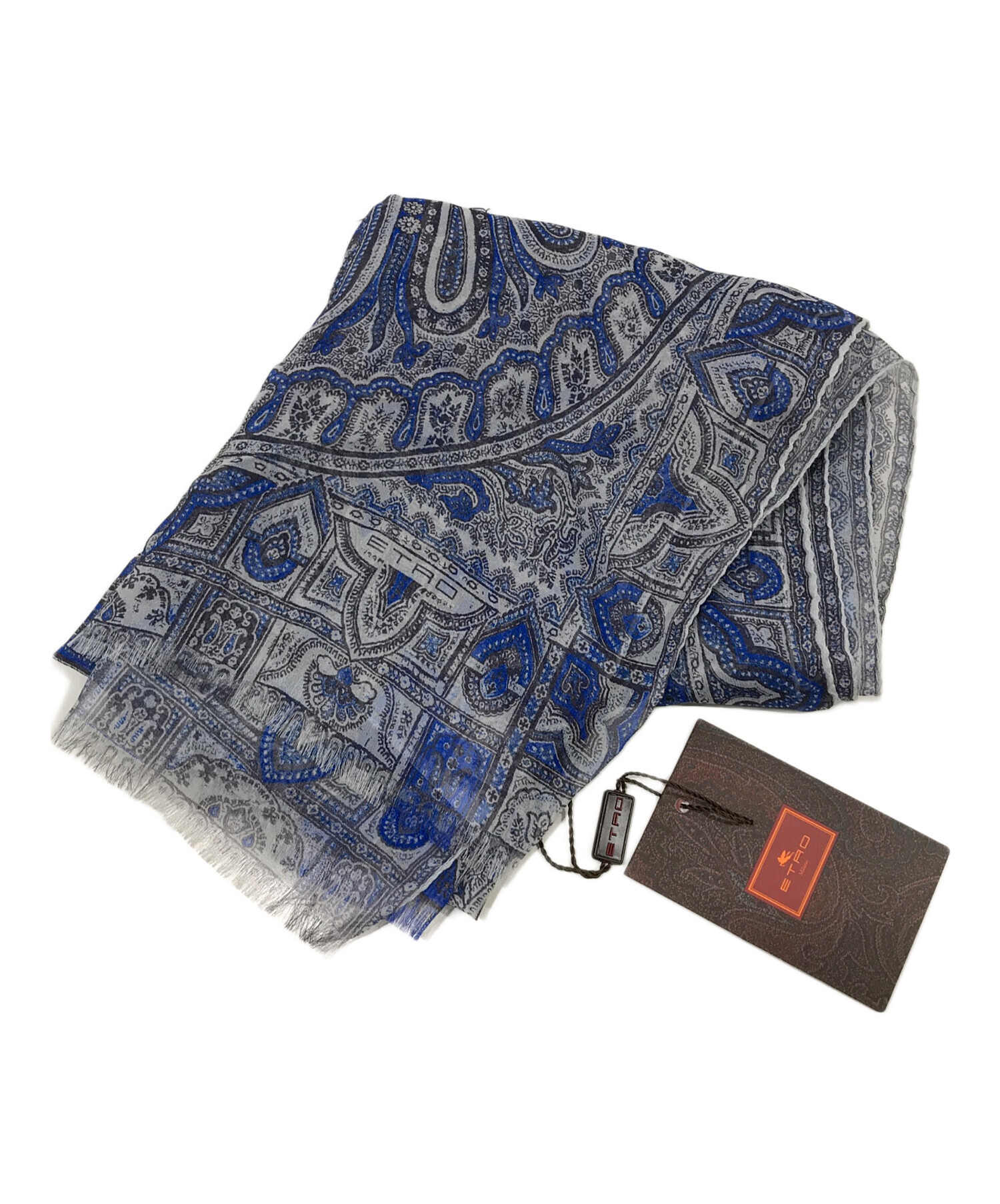 ETRO ペイズリー柄ストール ETRO ペイズリー柄 ストール ミラノ製 ETRO