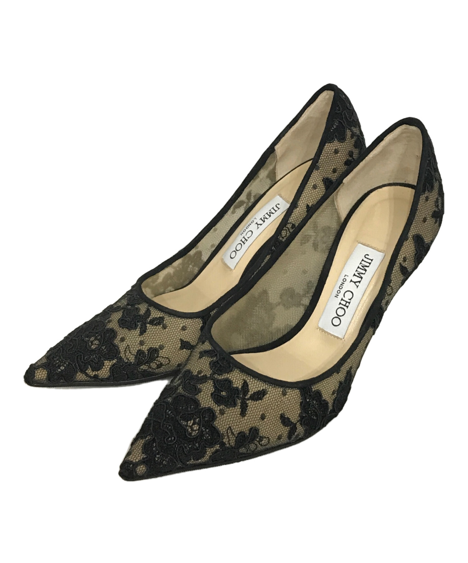 Jimmy Choo Love85 レースパンプス