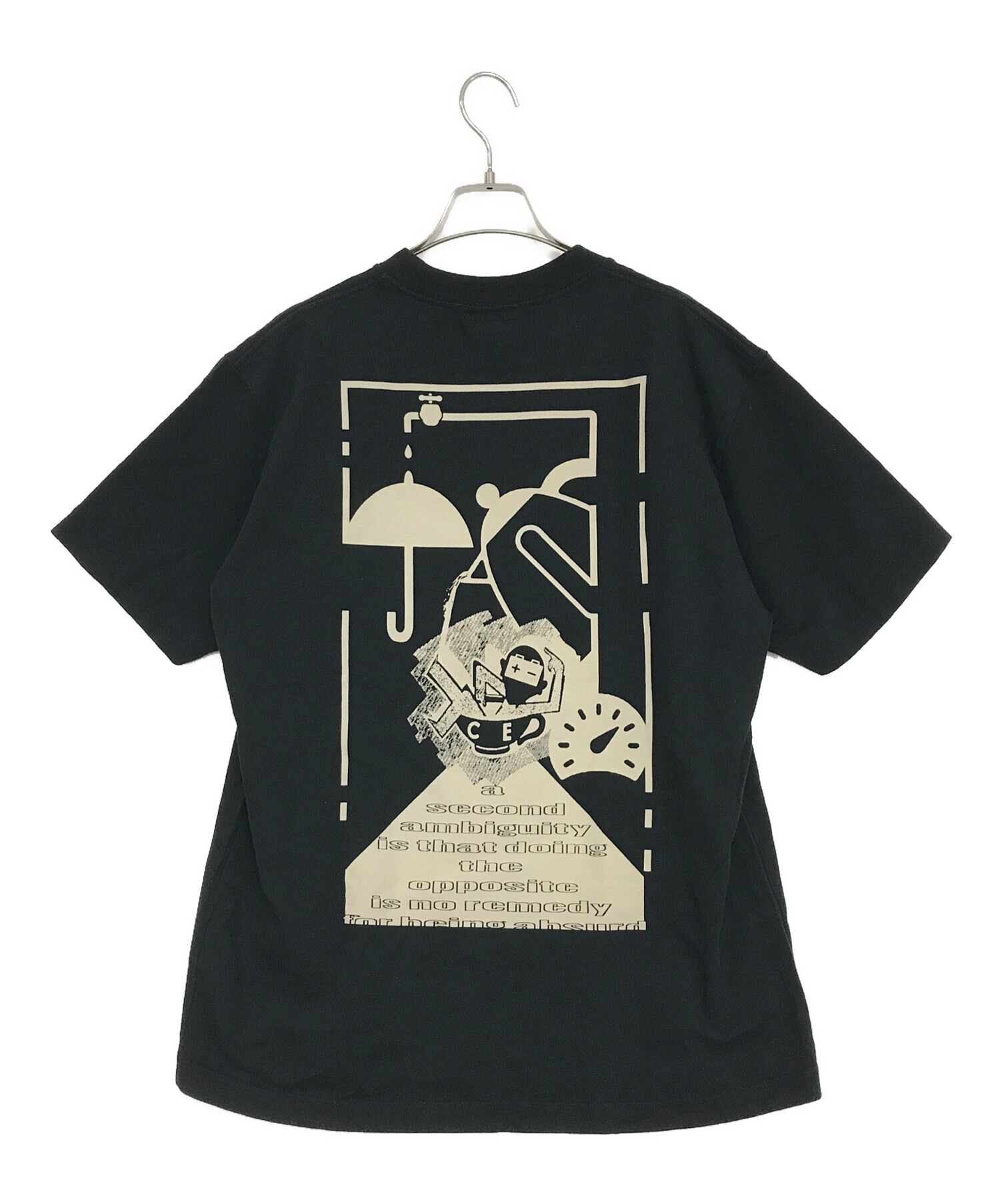 C.E CAVEMPT シーイー グラフィックプリント オーバーサイズ シャツ t 