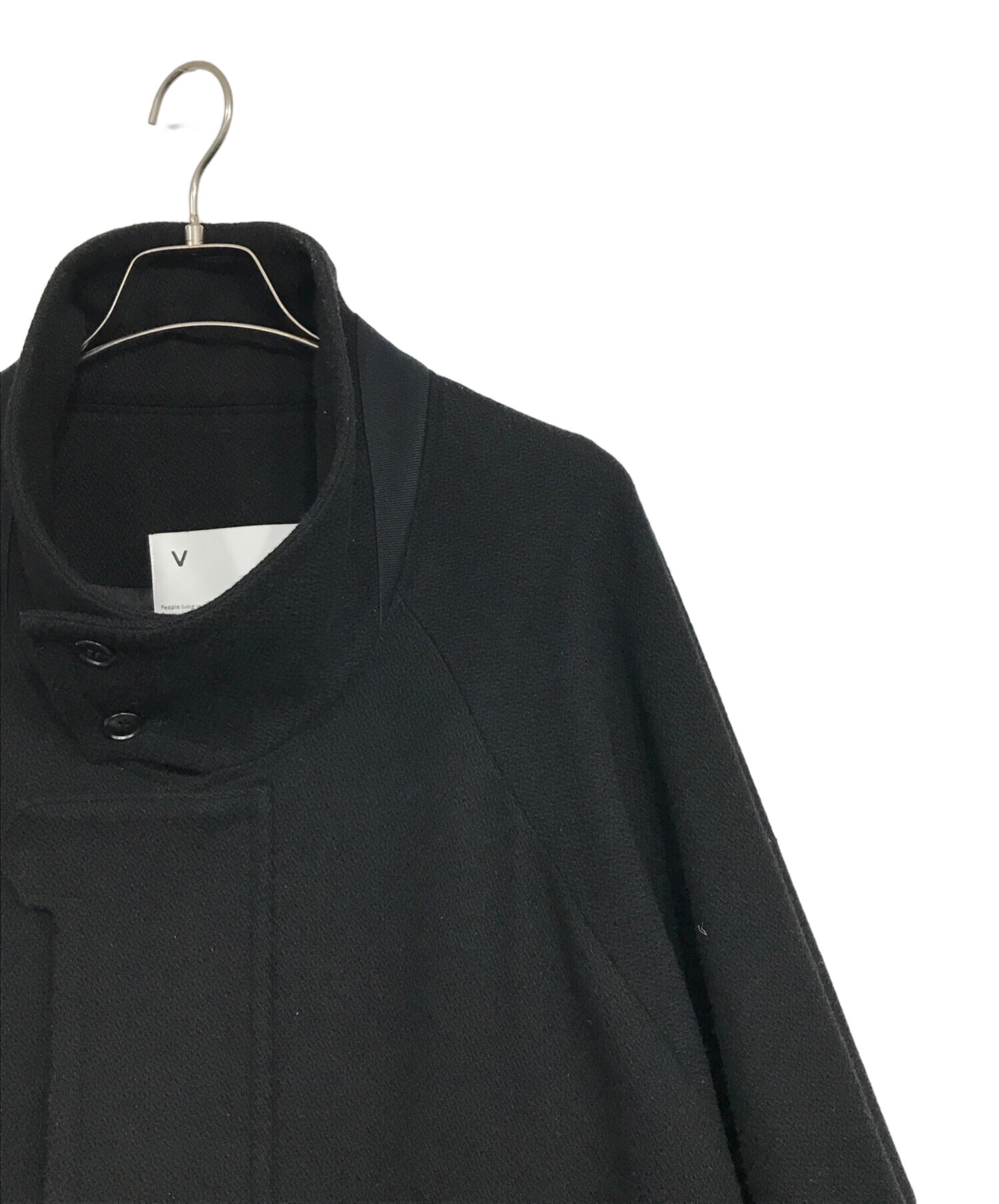 中古・古着通販】VOAAOV (ヴォアーブ) オイルカットウールロングコート