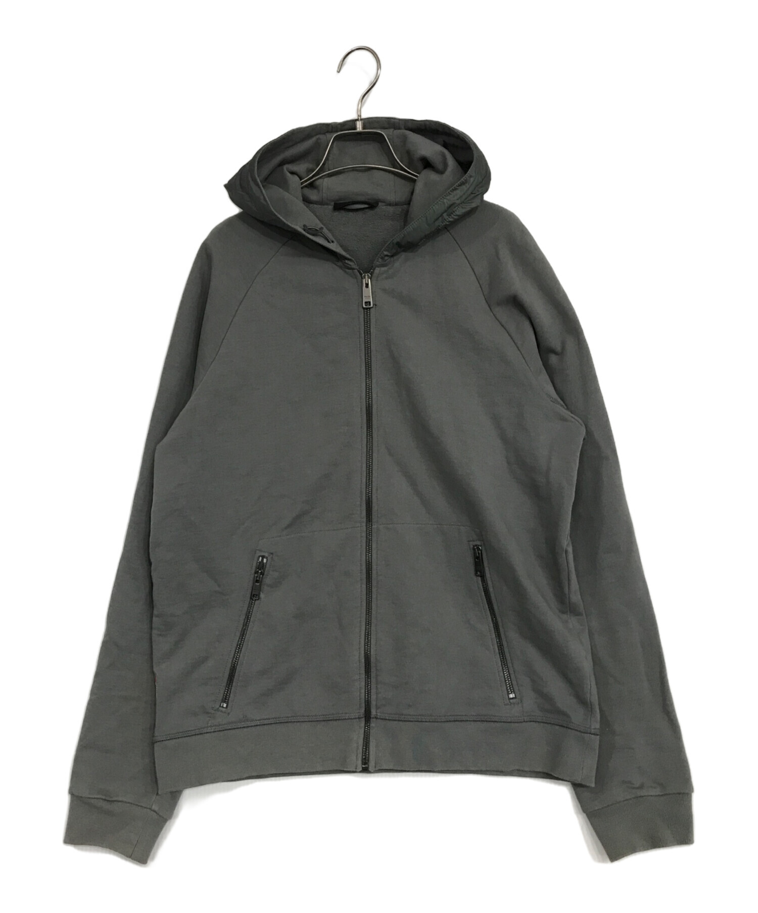 PRADA SPORT ナイロンパーカー PRADA(プラダ) Sport logo nylon rayon zip hoodie スポーツ ロゴ