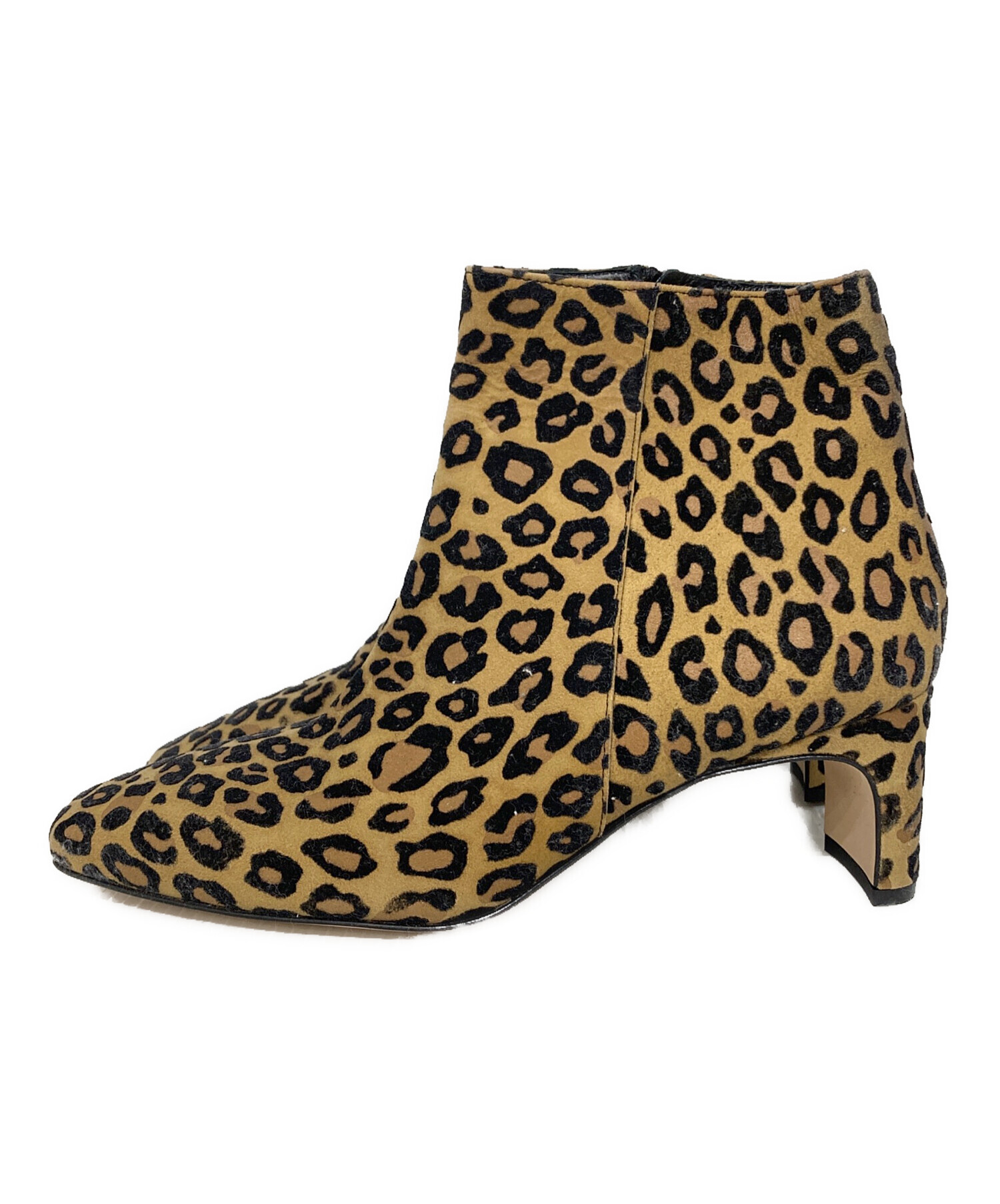 【箱付き未使用品】コルソローマ9　レオパード柄　フラットシューズ　レザー 中古・古着通販】CORSO ROMA 9 (コルソローマノーヴェ) レオパード柄