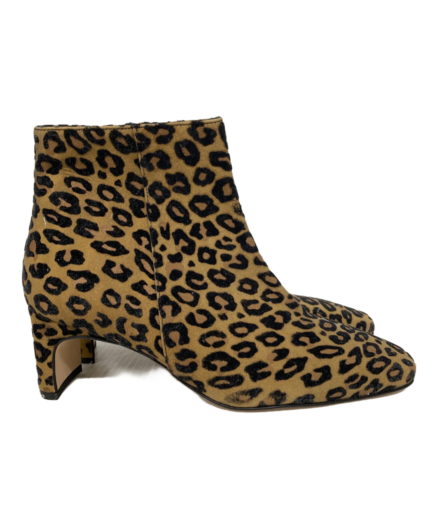 【箱付き未使用品】コルソローマ9　レオパード柄　フラットシューズ　レザー 中古・古着通販】CORSO ROMA 9 (コルソローマノーヴェ) レオパード柄