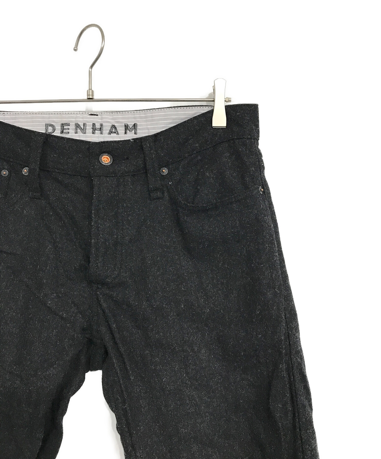 中古・古着通販】Denham (デンハム) RAZOR SLIM FIT ウールパンツ 