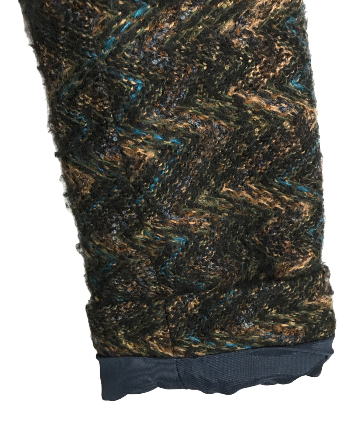 中古・古着通販】ETRO (エトロ) 総柄テーラードジャケット ブラウン