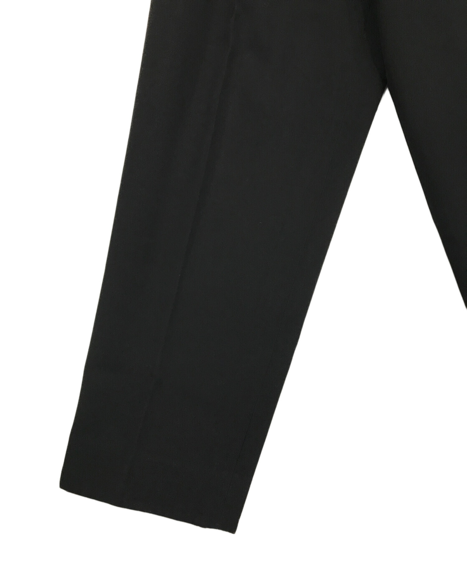 ヨウジヤマモトプールオム　アーカイブ　ウール　タック　スラックス　テーパード ヨウジヤマモトプールオム アーカイブ ウール タック スラックス