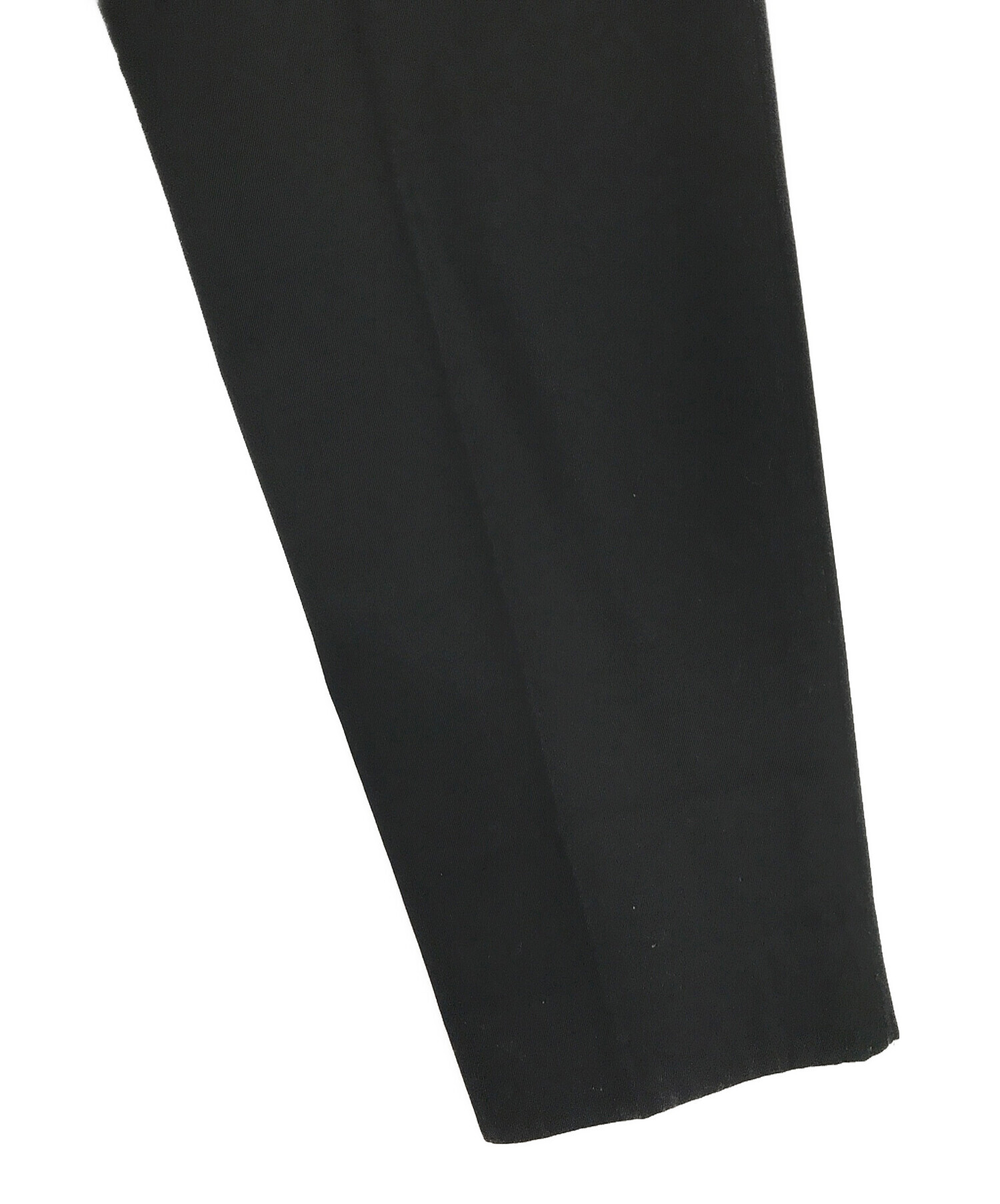 極美品 18AW⭐️ヨウジヤマモトプールオム スラックスパンツ ウール 黒 Yohji Yamamoto ヨウジヤマモト POUR HOMME プールオム 80~90s