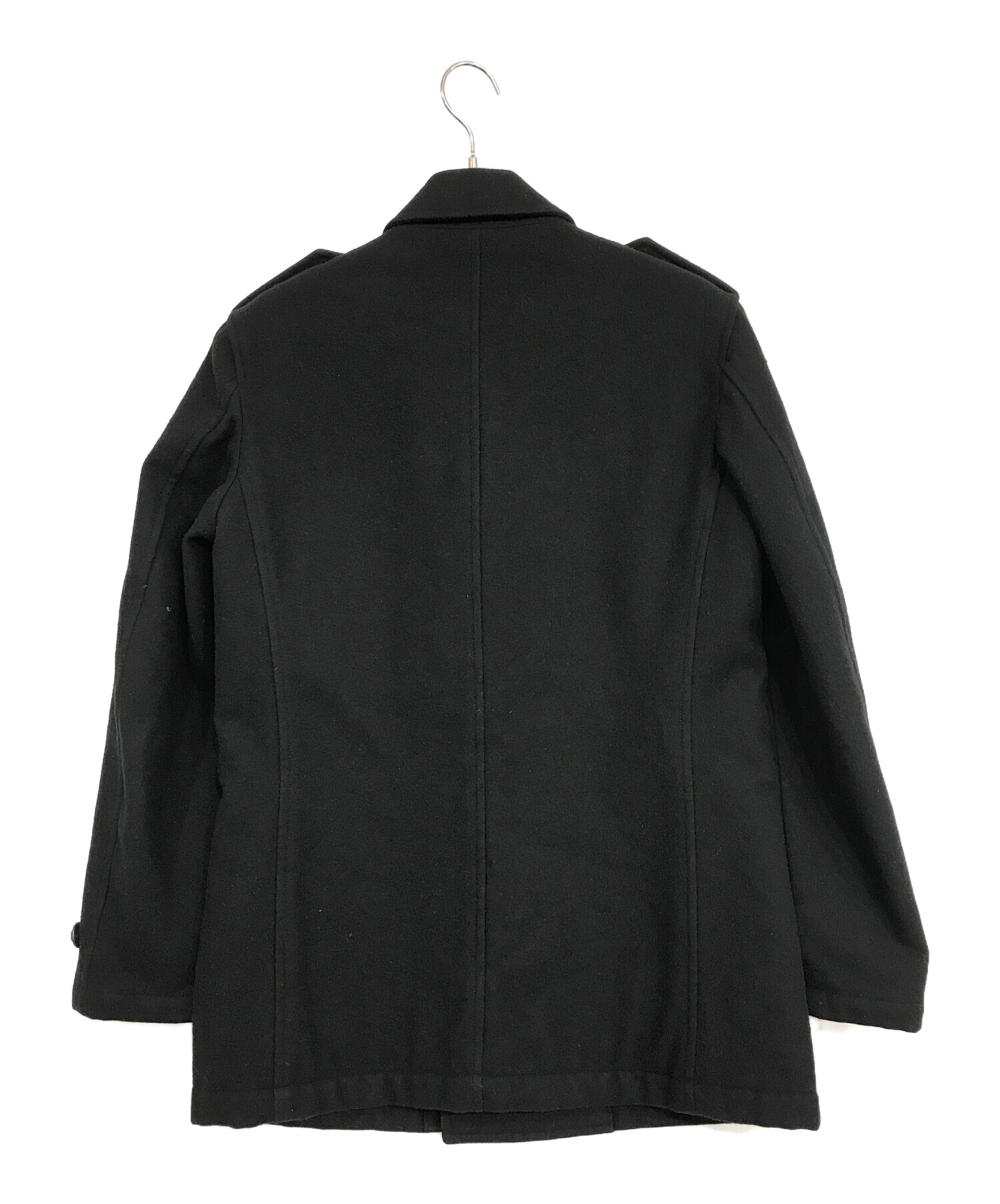 美品　ピーエスポールスミス　ピーコート　ウールコート　カシミヤ 黒　L Paul Smith - PaulSmith(ポールスミス) Pコート サイズL メンズ