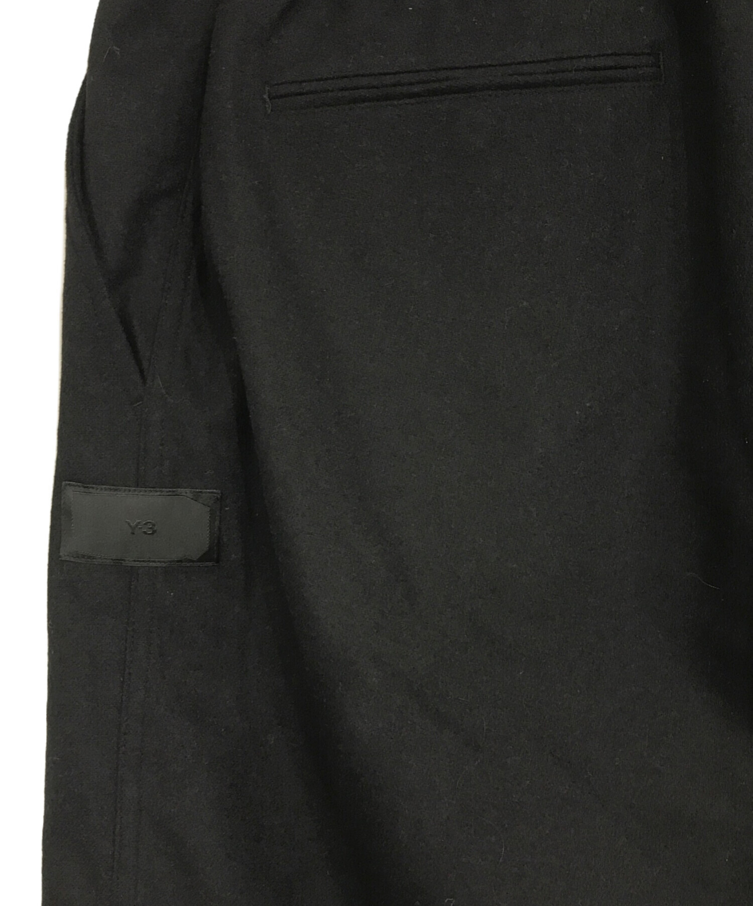 中古・古着通販】Y-3 (ワイスリー) FLANNEL CUF PNT ブラック サイズ:M