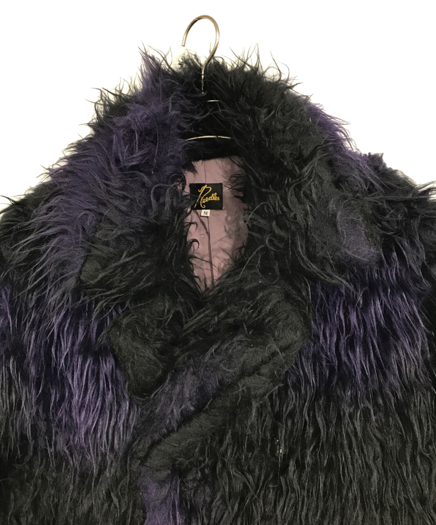 ニードルズ　ACRYLIC FUR BLURRED DOTコート　Lサイズ 中古・古着通販】Needles (ニードルズ) ACRYLIC FUR BLURRED DOTコート