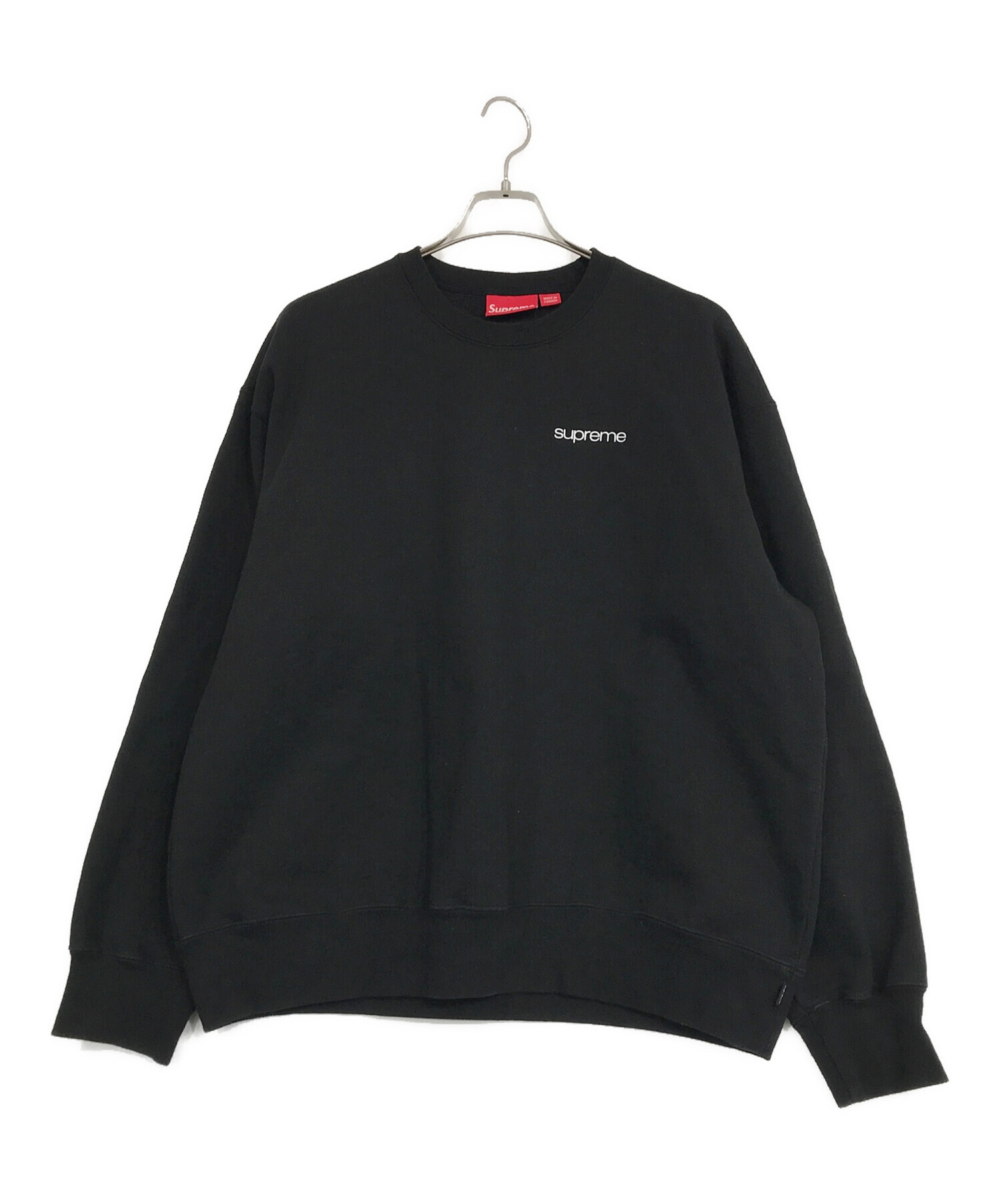 中古・古着通販】SUPREME (シュプリーム) NYC Crewneck ブラック 