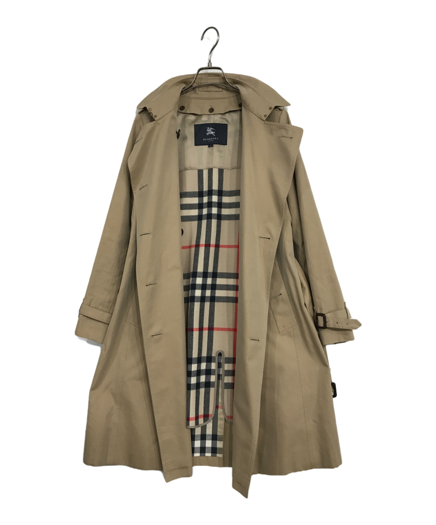 バーバリーロンドン　38    レディースコート　ブラウン 中古・古着通販】BURBERRY LONDON (バーバリーロンドン) ライナー付