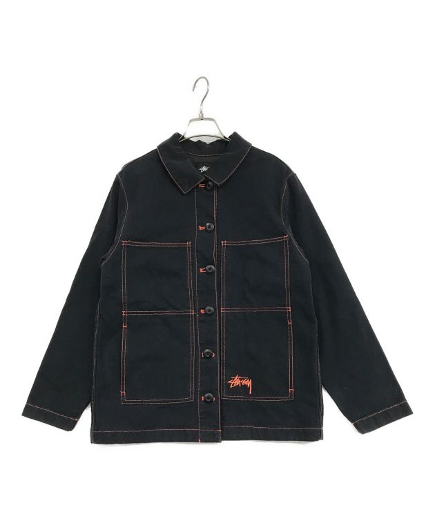 中古・古着通販】stussy (ステューシー) ステッチカバーオール
