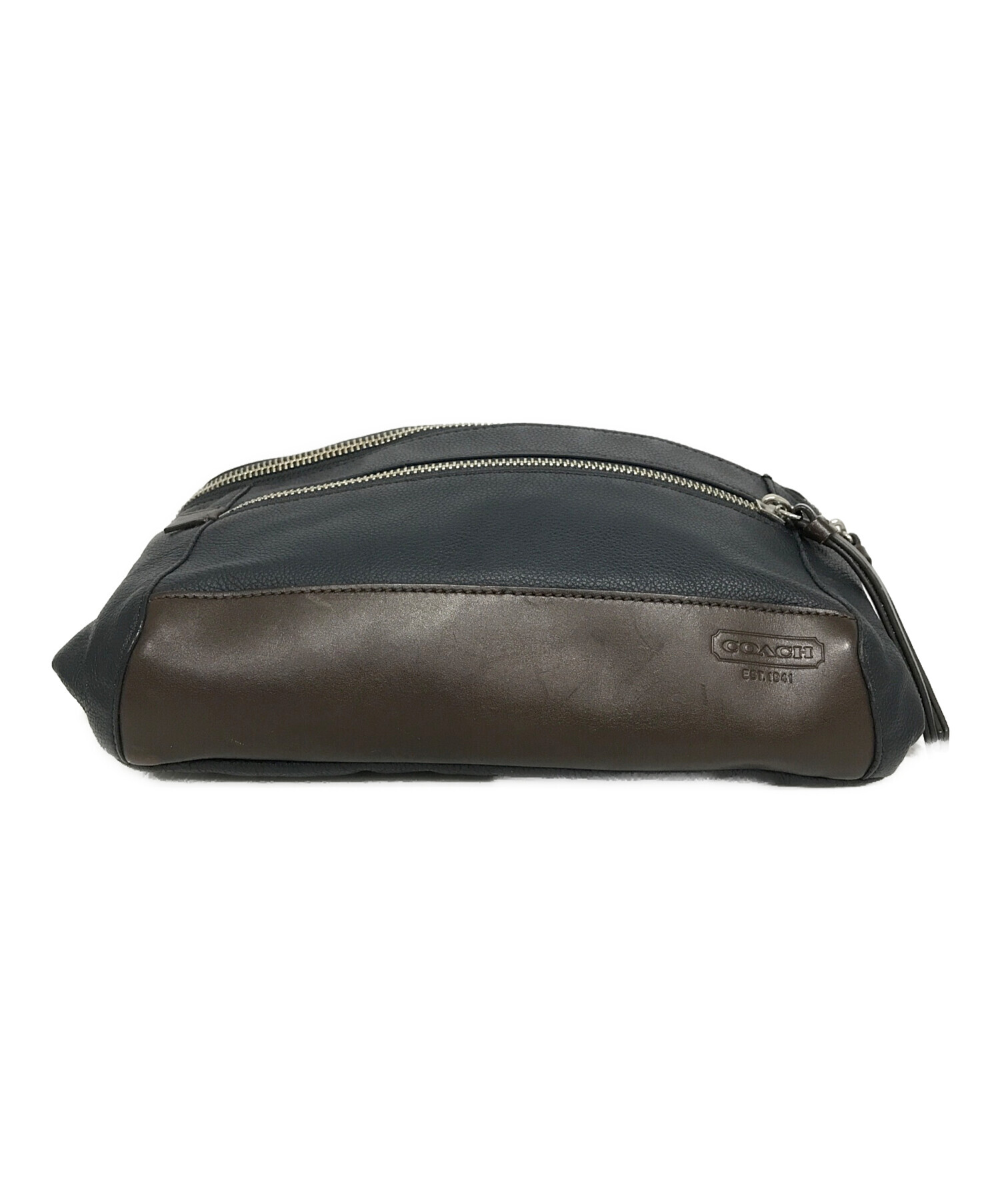 中古・古着通販】COACH (コーチ) ボディーバッグ ネイビー｜ブランド