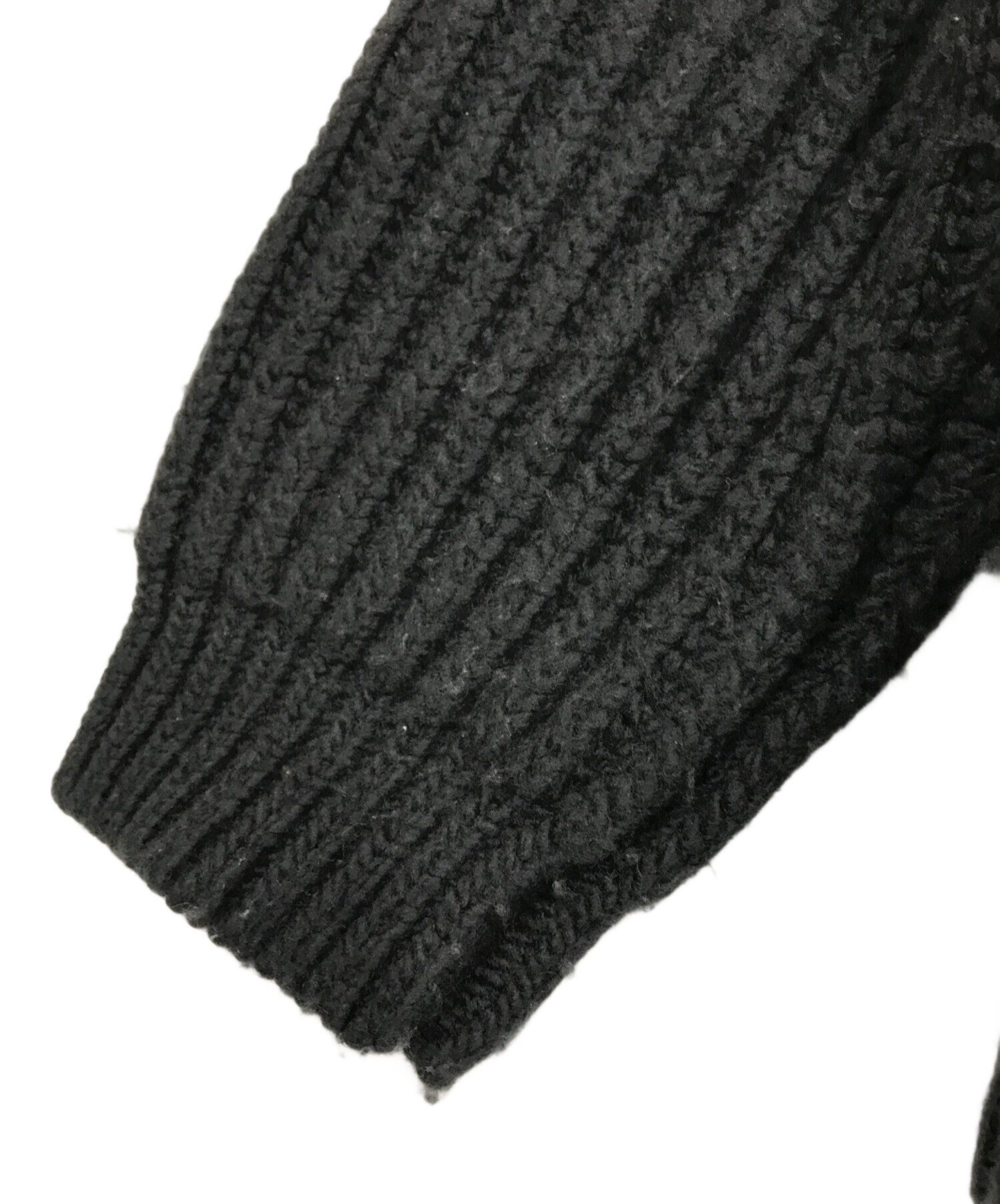 中古・古着通販】AURALEE (オーラリー) SUPER MILLED RIB KNIT V-NECK 