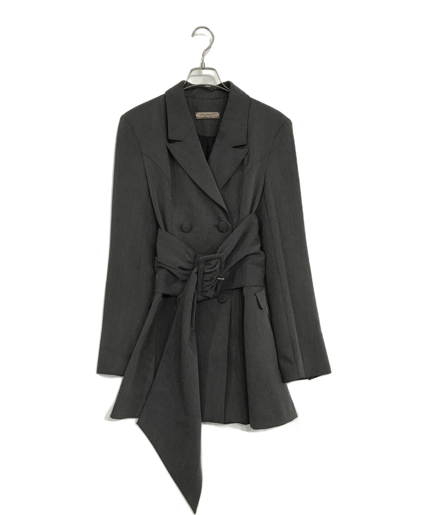 中古・古着通販】MELT THE LADY (メルトザレディ) thick belt jacket