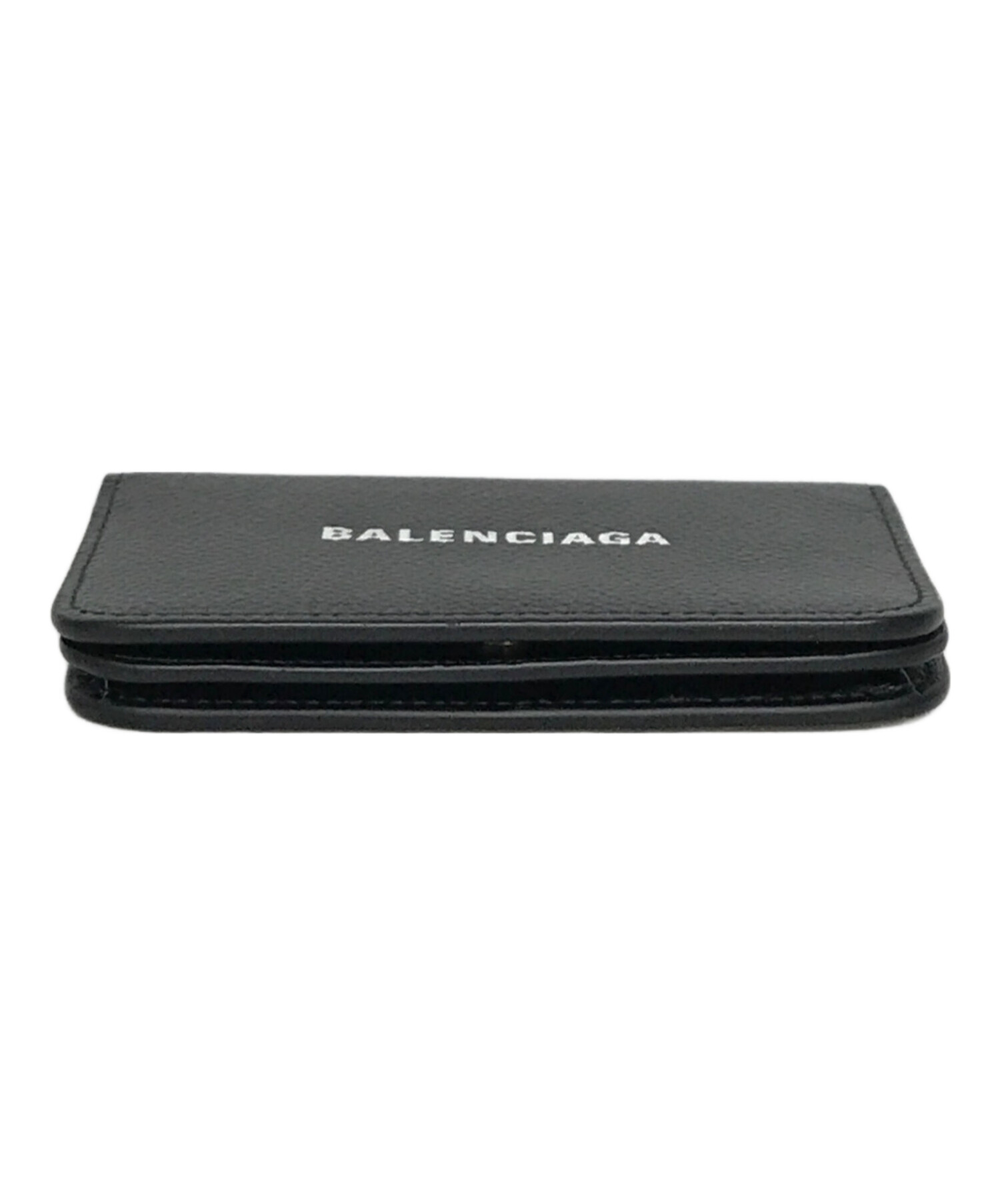 【美品】 BALENCIAGA エブリデイ ブラックレザー ケース 未使用品】BALENCIAGA バレンシアガ エブリデイ カードケース パス