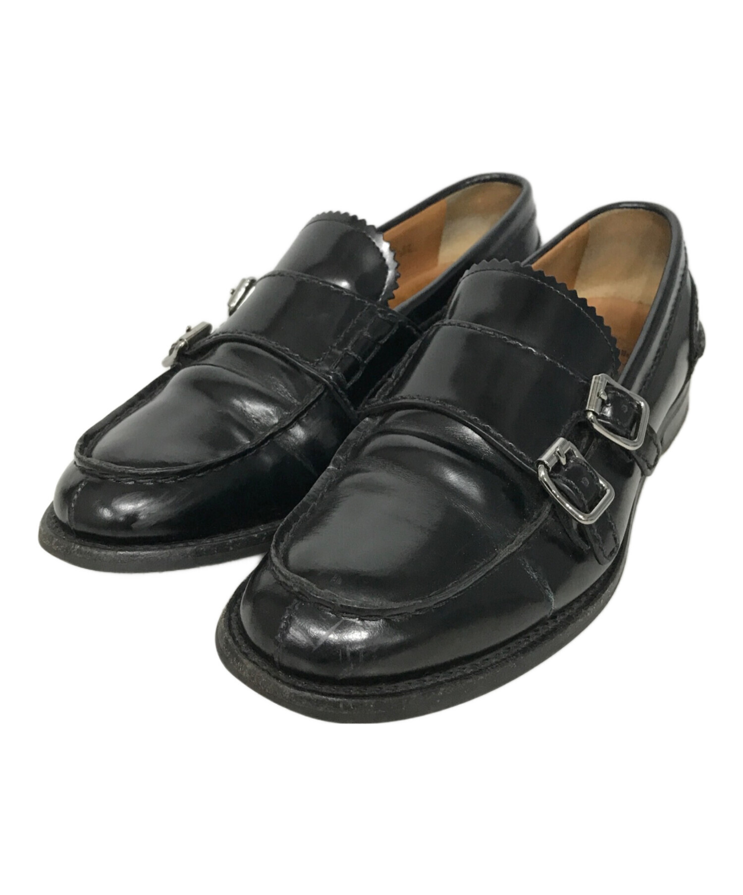 値下church ‘s ダブルモンク　黒　38 値下church 's ダブルモンク 黒 38 【公式通販】