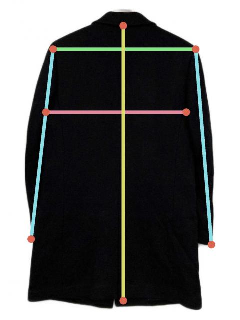 中古・古着通販】ROBERT CAVANI (ロベルトカバーニ) チェスターコート