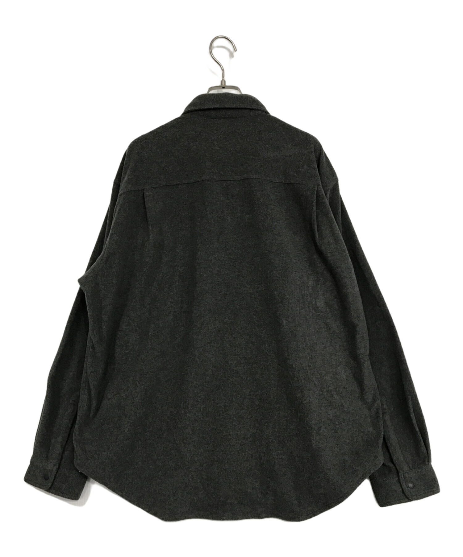 中古・古着通販】DANTON (ダントン) フリース スナップボタンシャツ