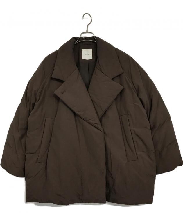 中古・古着通販】CLANE (クラネ) COCOON SHORT DOWN COAT ブラウン 