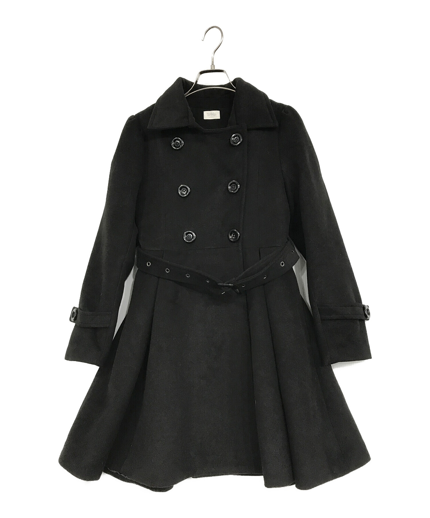 tibi ティビ コート（その他） レディース 【古着】【中古】 中古・古着通販】Bibiy. (ビビィ) ベルテッドコート ブラック サイズ:M