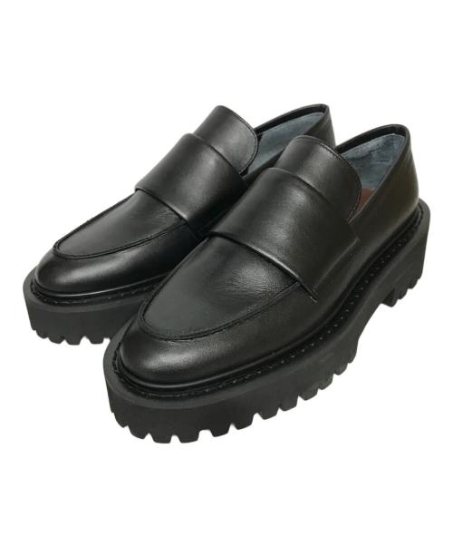 【アッパー美品】MARW UNITED ARROWS 24 厚底 ローファー 黒 中古・古着通販】MARW UNITED ARROWS (マルゥ ユナイテッドアローズ