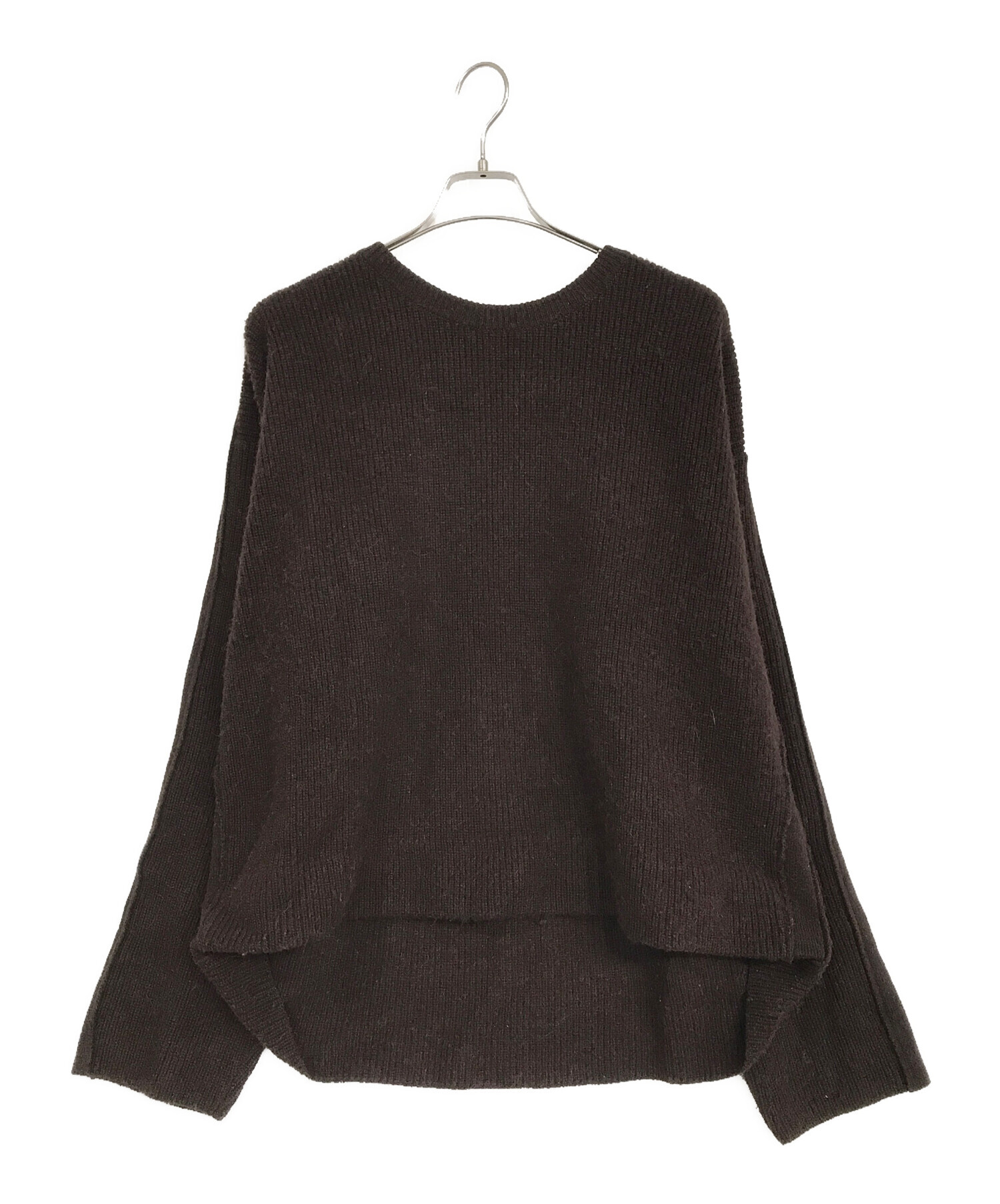 中古・古着通販】YOKE (ヨーク) 7G ALPACA WOOL CARDIGAN RIB STITCH 