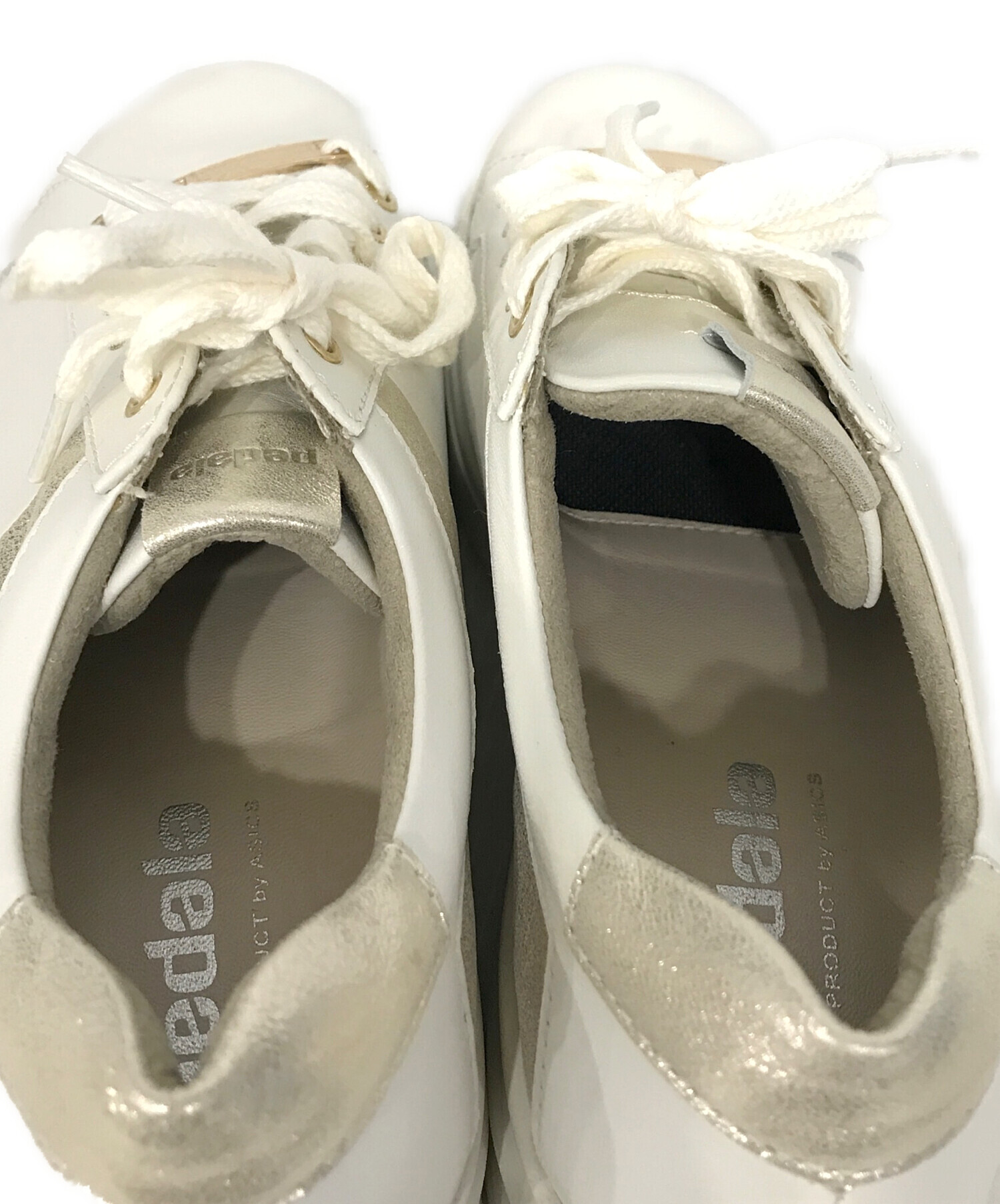 中古・古着通販】pedala (ペダラ) スニーカー ホワイト サイズ:22 