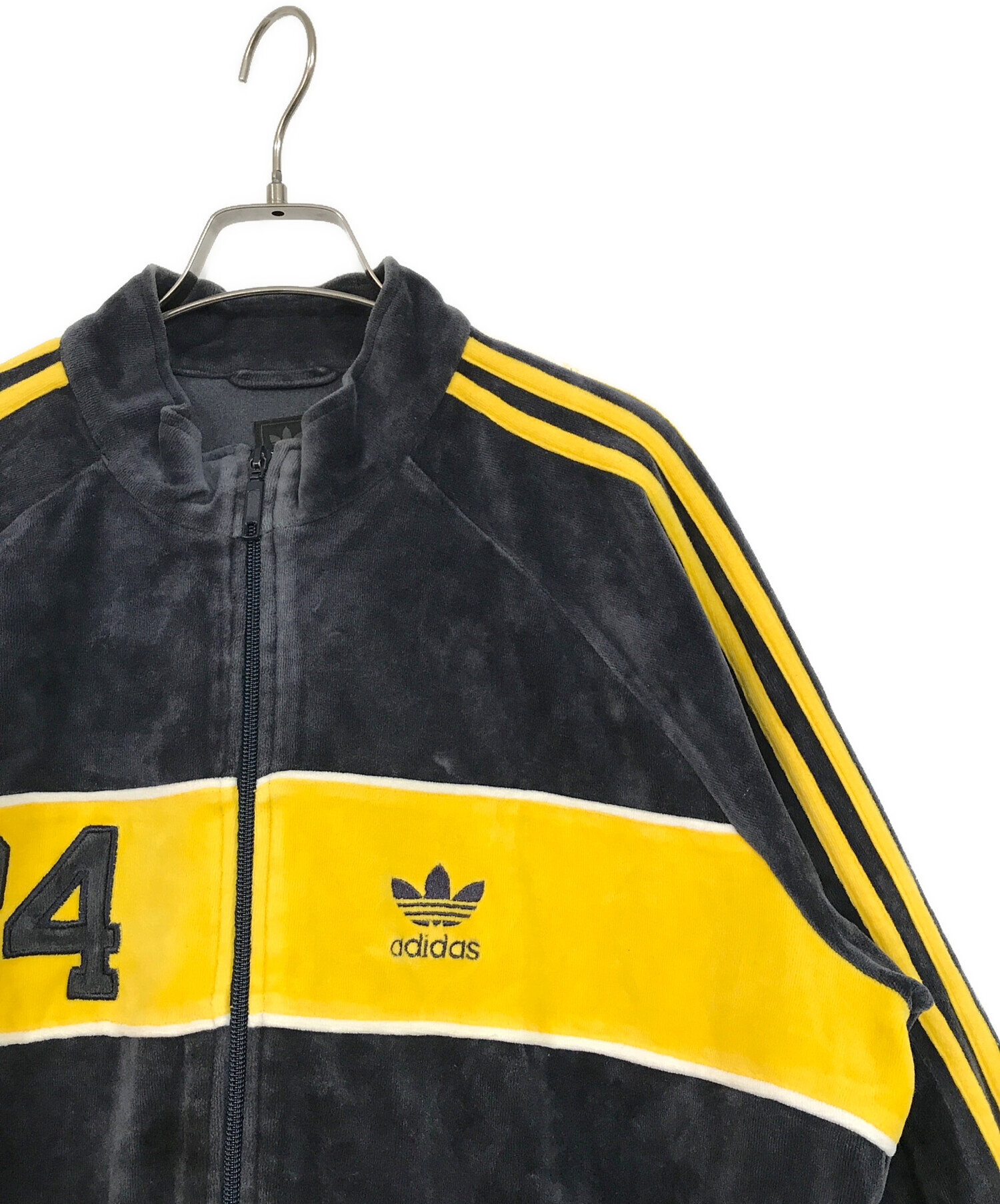 中古・古着通販】adidas (アディダス) ベロアトラックジャケット 