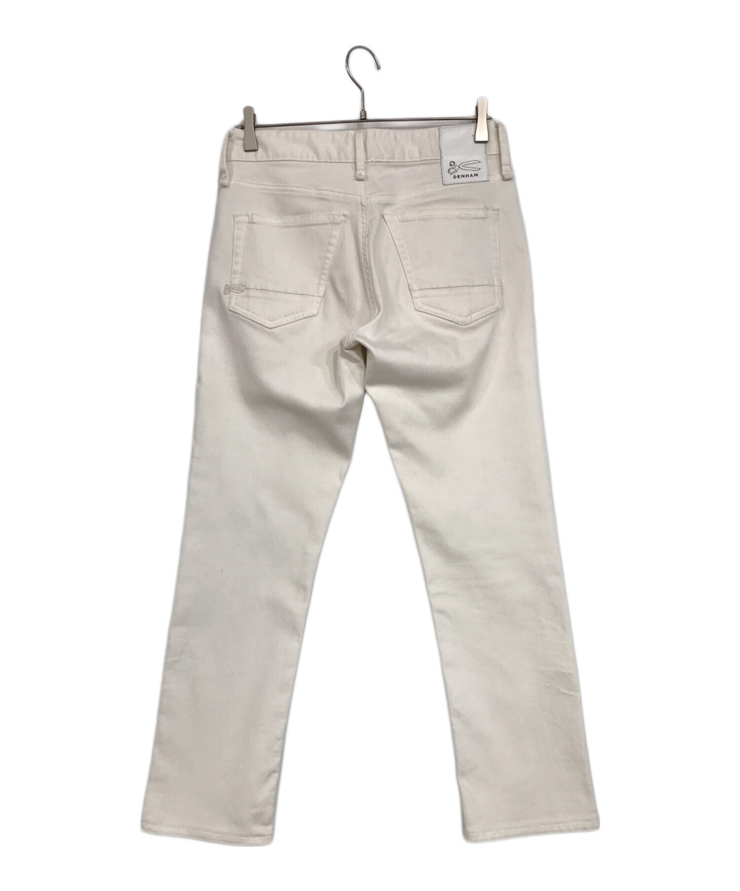 中古・古着通販】Denham (デンハム) ホワイトデニムパンツ ホワイト