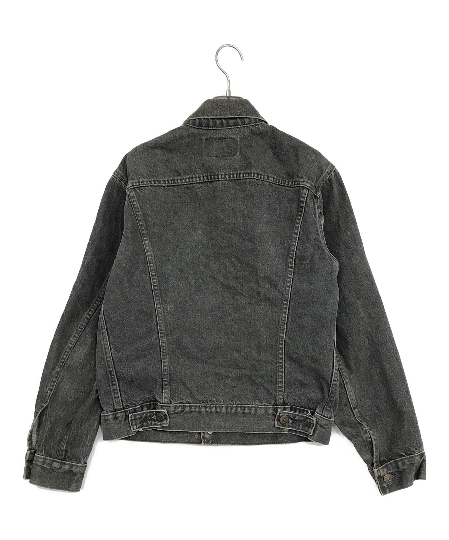 中古・古着通販】LEVI'S (リーバイス) ブラックデニムジャケット