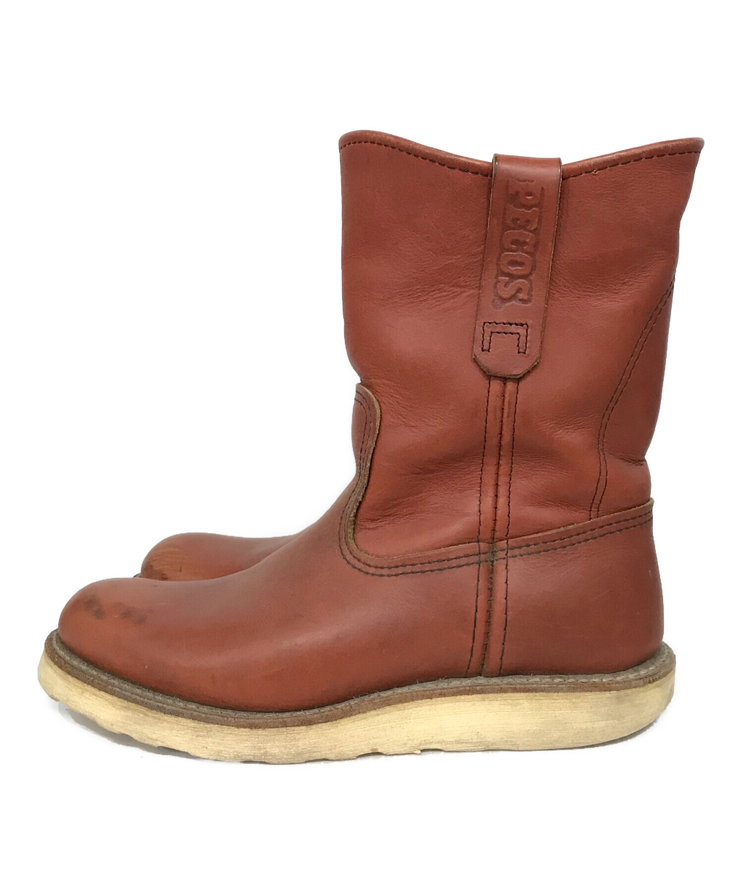 中古・古着通販】RED WING (レッドウィング) ペコスブーツ ブラウン 