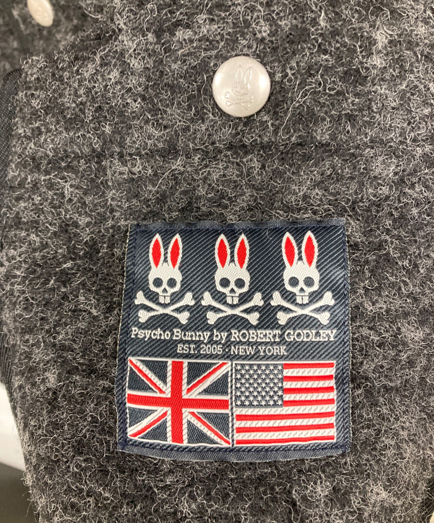 中古・古着通販】Psycho Bunny (サイコ バニー) ウールジャケット 