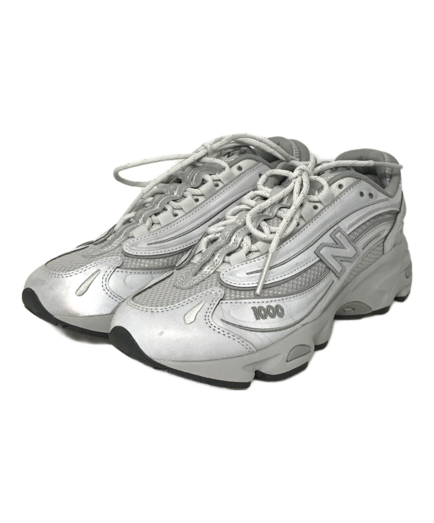 中古・古着通販】NEW BALANCE (ニューバランス) スニーカー グレー 