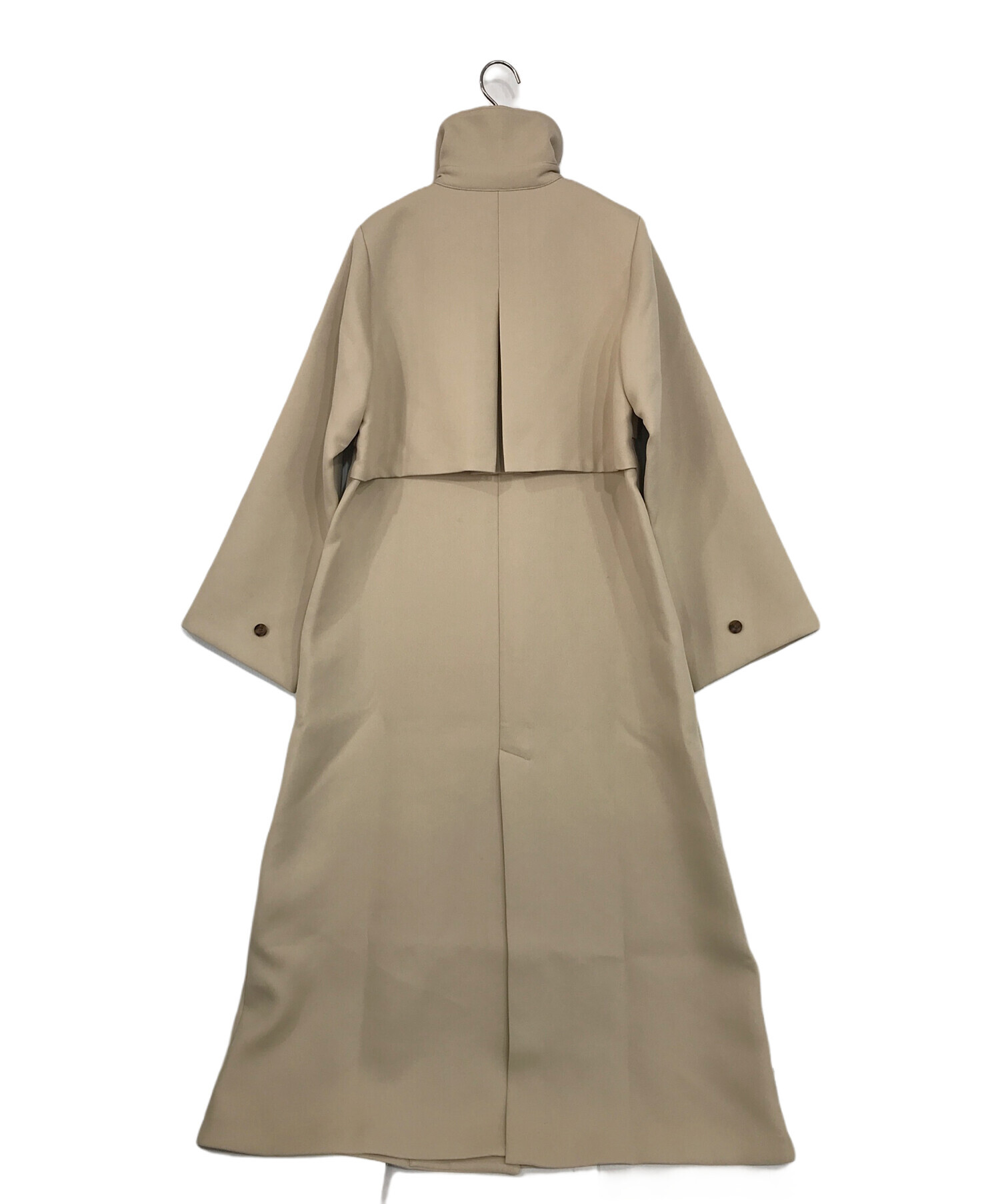 中古・古着通販】ENOF (イナフ) コート ベージュ サイズ:M｜ブランド
