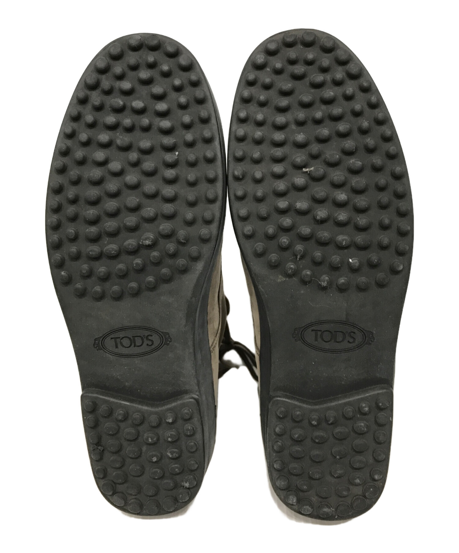 中古・古着通販】TOD'S (トッズ) レースアップブーツ ブラウン サイズ