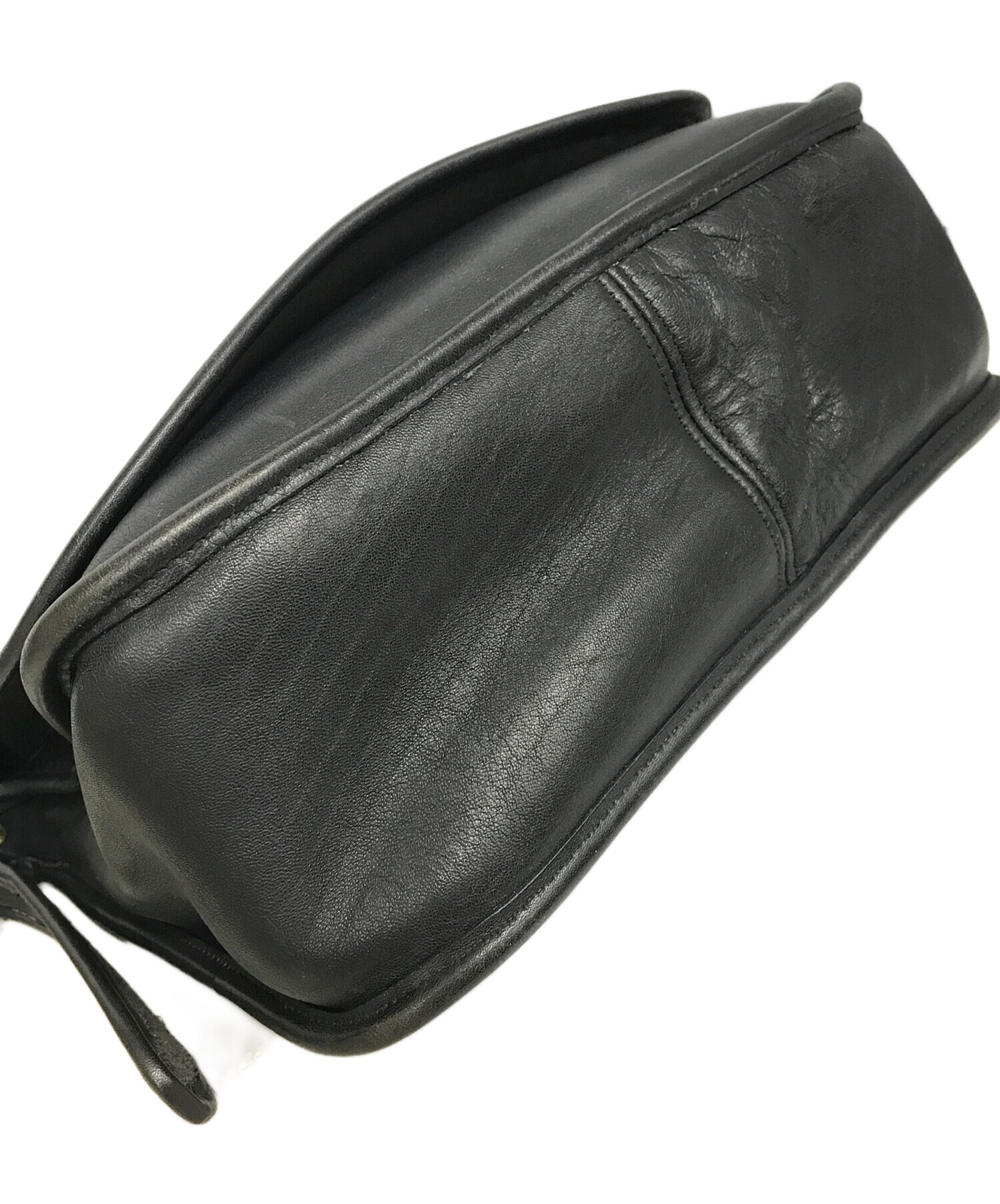中古・古着通販】COACH (コーチ) オールドショルダーバッグ ブラック